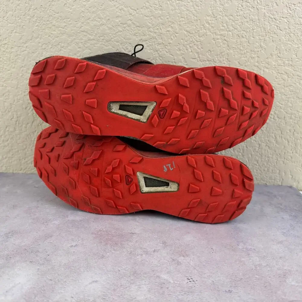 Salomon S/Lab Ultra Men's Size 9.5 Trail Running Shoes Red Sneakers 402139